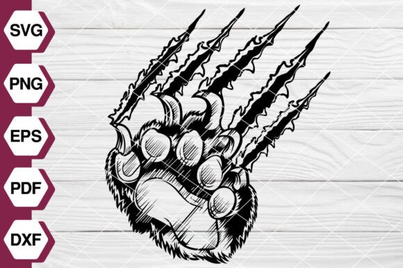 Bear Paw Claws Scratches SVG EP608: A Designer's Review