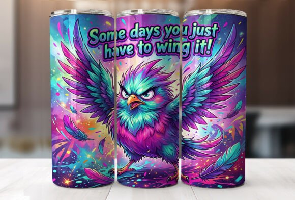 Birds Funny 20oz Tumbler PNG: A Designer's Take