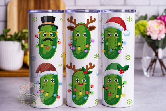 Christmas Pickle Pals 20oz Tumbler Wrap Review