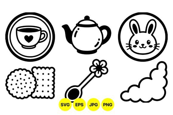 Cute Tea Time SVG Clipart: A Designer's Embroidery Review