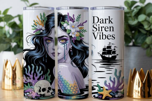 Dark Siren Vibes 20oz Tumbler Wrap: A Designer's Review