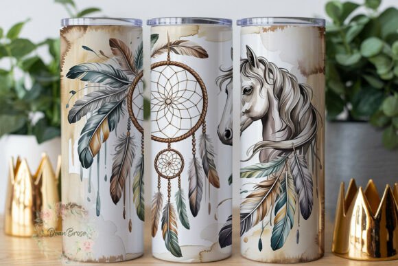 Dreamcatcher Horse Feather 20oz Tumbler Review