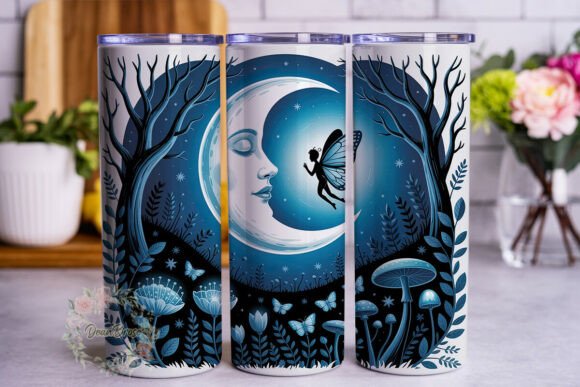 Ethereal Forest Moon Fairy 20oz Tumbler Design Review