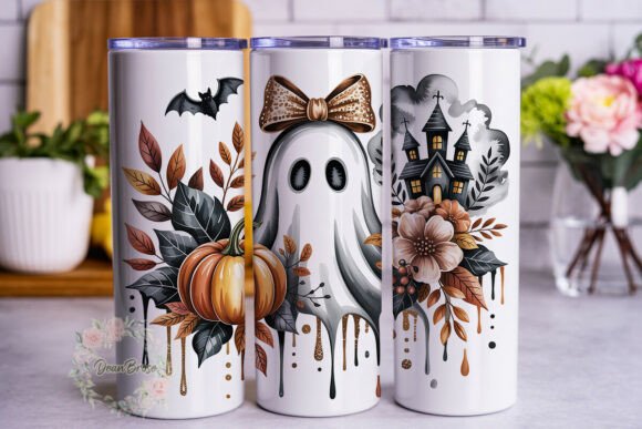 Ethereal Ghost Fall Floral 20oz Tumbler Review
