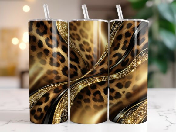 Leopard Gold Glitter Swirl: A Designer's Review