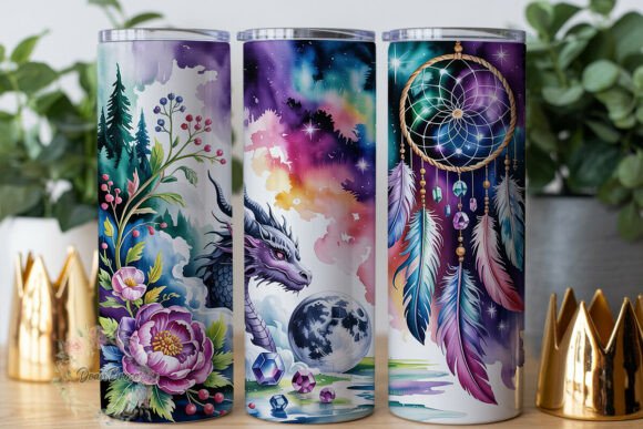 Mystical Dragon Galaxy Tumbler Wrap: A Designer's Review
