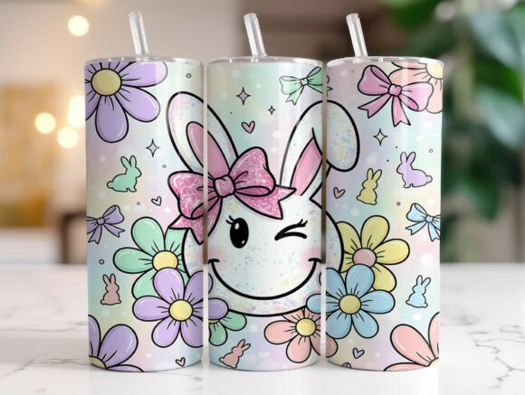 Retro Easter Bunny 20oz Tumbler Wrap Review