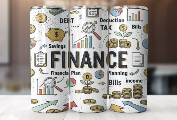 Review: 20oz Finance Accounting Tumbler Wrap PNG for Pros