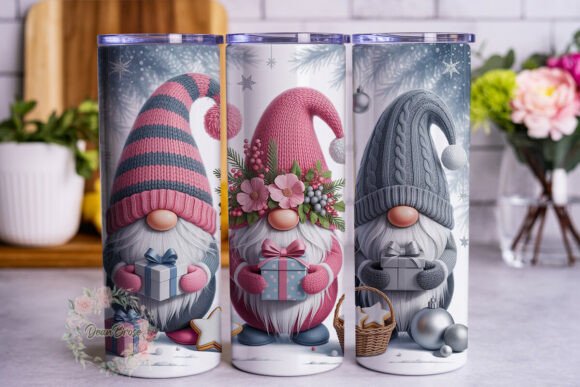 Review: Winter Gnomes Gift Scene 20oz Tumbler Design