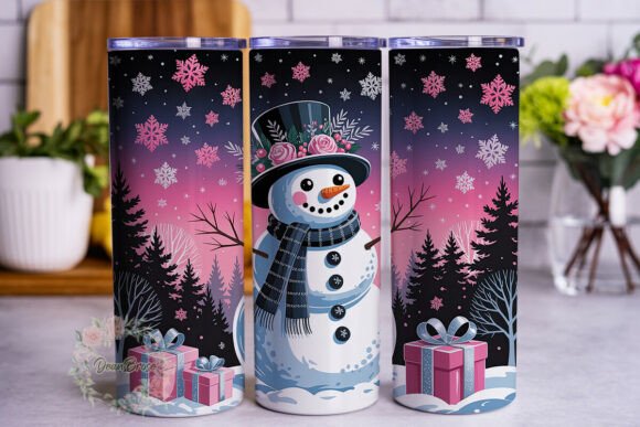 Review: Winter Snowman Wonderland 20oz Tumbler Design