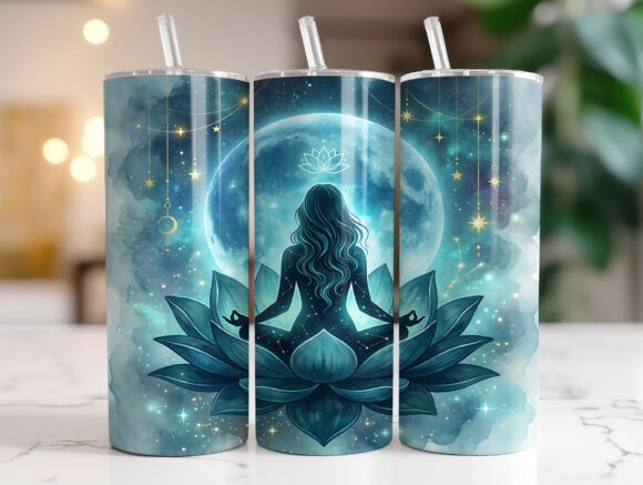 Review: Zen Celestial Yoga Tumbler Wrap for Embroidery